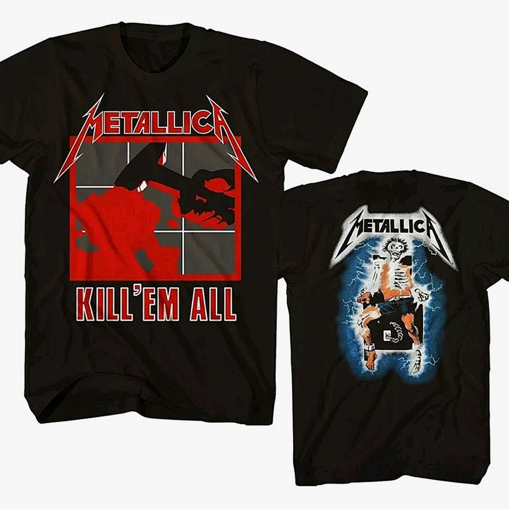 Metallica Kill 'Em All Size 3XL Heavy Metal Shirt